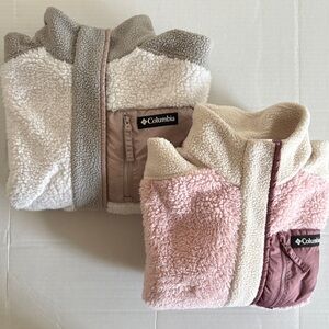 Columbia Women’s Long Sleeve Cropped Fleece Pullover Bundle of 2